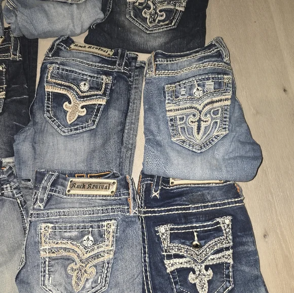 Rock Revival Jeans Price Is For Everything shown - Picture 15 of 16